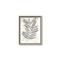 Picture of Antiqued Leaves II _GroupedProduct_Rectangle_Portrait_Canvas_Framed_