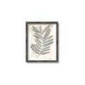 Picture of Antiqued Leaves II _GroupedProduct_Rectangle_Portrait_Canvas_Framed_
