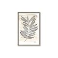 Picture of Antiqued Leaves II _GroupedProduct_Rectangle_Portrait_Canvas_Framed_