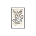 Picture of Antiqued Leaves II _GroupedProduct_Rectangle_Portrait_Canvas_Framed_