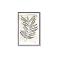 Picture of Antiqued Leaves II _GroupedProduct_Rectangle_Portrait_Canvas_Framed_