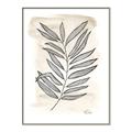 Picture of Antiqued Leaves II _GroupedProduct_Rectangle_Portrait_Canvas_Framed_