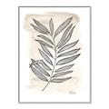 Picture of Antiqued Leaves II _GroupedProduct_Rectangle_Portrait_Canvas_Framed_