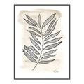 Picture of Antiqued Leaves II _GroupedProduct_Rectangle_Portrait_Canvas_Framed_