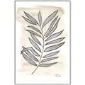 Picture of Antiqued Leaves II _GroupedProduct_Rectangle_Portrait_Canvas_Framed_