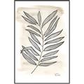 Picture of Antiqued Leaves II _GroupedProduct_Rectangle_Portrait_Canvas_Framed_