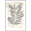 Picture of Antiqued Leaves II _GroupedProduct_Rectangle_Portrait_Canvas_Framed_