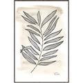 Picture of Antiqued Leaves II _GroupedProduct_Rectangle_Portrait_Canvas_Framed_