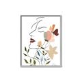 Picture of See Through the Flowers I _GroupedProduct_Rectangle_Portrait_Canvas_Framed_