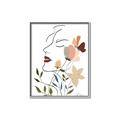 Picture of See Through the Flowers I _GroupedProduct_Rectangle_Portrait_Canvas_Framed_