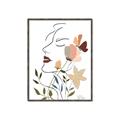 Picture of See Through the Flowers I _GroupedProduct_Rectangle_Portrait_Canvas_Framed_