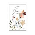 Picture of See Through the Flowers I _GroupedProduct_Rectangle_Portrait_Canvas_Framed_