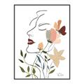 Picture of See Through the Flowers I _GroupedProduct_Rectangle_Portrait_Canvas_Framed_