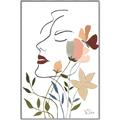 Picture of See Through the Flowers I _GroupedProduct_Rectangle_Portrait_Canvas_Framed_