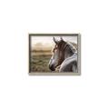 Picture of Horse & the Horizon _GroupedProduct_Rectangle_Landscape_Photography _GroupedProduct_Rectangle_Landscape_Canvas_Framed_