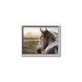 Picture of Horse & the Horizon _GroupedProduct_Rectangle_Landscape_Photography _GroupedProduct_Rectangle_Landscape_Canvas_Framed_