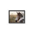 Picture of Horse & the Horizon _GroupedProduct_Rectangle_Landscape_Photography _GroupedProduct_Rectangle_Landscape_Canvas_Framed_