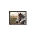 Picture of Horse & the Horizon _GroupedProduct_Rectangle_Landscape_Photography _GroupedProduct_Rectangle_Landscape_Canvas_Framed_