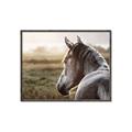 Picture of Horse & the Horizon _GroupedProduct_Rectangle_Landscape_Photography _GroupedProduct_Rectangle_Landscape_Canvas_Framed_