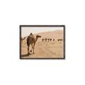 Picture of Camel Walk _GroupedProduct_Rectangle_Landscape_Photography _GroupedProduct_Rectangle_Landscape_Canvas_Framed_