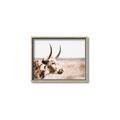 Picture of Annie, the Spotted Cow III _GroupedProduct_Rectangle_Landscape_Photography _GroupedProduct_Rectangle_Landscape_Canvas_Framed_
