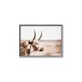 Picture of Annie, the Spotted Cow III _GroupedProduct_Rectangle_Landscape_Photography _GroupedProduct_Rectangle_Landscape_Canvas_Framed_