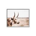 Picture of Annie, the Spotted Cow III _GroupedProduct_Rectangle_Landscape_Photography _GroupedProduct_Rectangle_Landscape_Canvas_Framed_