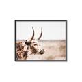 Picture of Annie, the Spotted Cow III _GroupedProduct_Rectangle_Landscape_Photography _GroupedProduct_Rectangle_Landscape_Canvas_Framed_