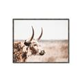 Picture of Annie, the Spotted Cow III _GroupedProduct_Rectangle_Landscape_Photography _GroupedProduct_Rectangle_Landscape_Canvas_Framed_