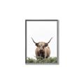Picture of Cow on the Range _GroupedProduct_Rectangle_Portrait_Photography _GroupedProduct_Rectangle_Portrait_Canvas_Framed_