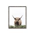 Picture of Cow on the Range _GroupedProduct_Rectangle_Portrait_Photography _GroupedProduct_Rectangle_Portrait_Canvas_Framed_