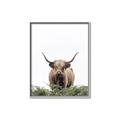 Picture of Cow on the Range _GroupedProduct_Rectangle_Portrait_Photography _GroupedProduct_Rectangle_Portrait_Canvas_Framed_