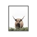 Picture of Cow on the Range _GroupedProduct_Rectangle_Portrait_Photography _GroupedProduct_Rectangle_Portrait_Canvas_Framed_