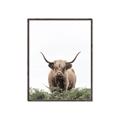 Picture of Cow on the Range _GroupedProduct_Rectangle_Portrait_Photography _GroupedProduct_Rectangle_Portrait_Canvas_Framed_