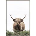 Picture of Cow on the Range _GroupedProduct_Rectangle_Portrait_Photography _GroupedProduct_Rectangle_Portrait_Canvas_Framed_