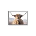 Picture of Shaggy Bull II _GroupedProduct_Rectangle_Landscape_Photography _GroupedProduct_Rectangle_Landscape_Canvas_Framed_