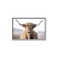 Picture of Shaggy Bull II _GroupedProduct_Rectangle_Landscape_Photography _GroupedProduct_Rectangle_Landscape_Canvas_Framed_