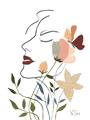 Picture of See Through the Flowers I _GroupedProduct_Rectangle_Portrait_Unframed_Print_Only_