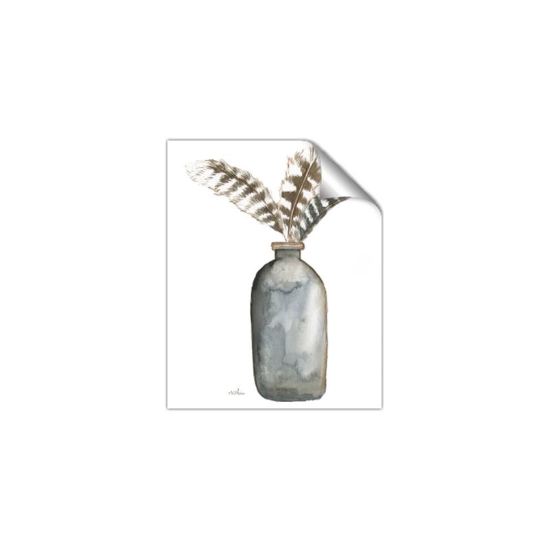 Picture of Feathers in a Vase I _GroupedProduct_Rectangle_Portrait_Unframed_Print_Only_