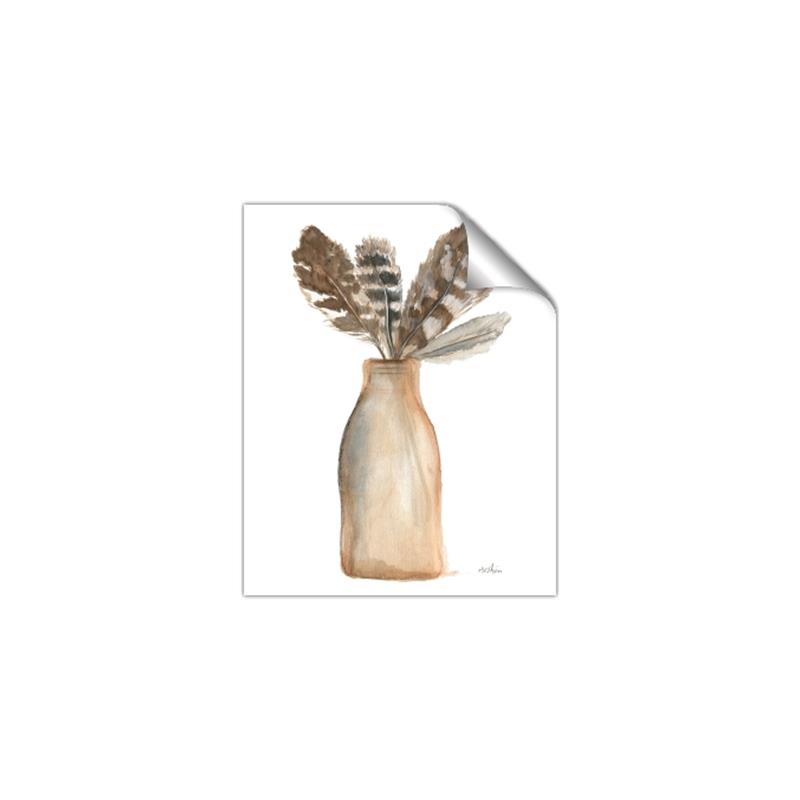 Picture of Feathers in a Vase II _GroupedProduct_Rectangle_Portrait_Unframed_Print_Only_