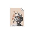 Picture of Floral Face _GroupedProduct_Rectangle_Portrait_Unframed_Print_Only_