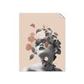 Picture of Floral Face _GroupedProduct_Rectangle_Portrait_Unframed_Print_Only_