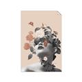 Picture of Floral Face _GroupedProduct_Rectangle_Portrait_Unframed_Print_Only_