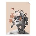 Picture of Floral Face _GroupedProduct_Rectangle_Portrait_Unframed_Print_Only_