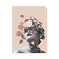 Picture of Floral Face _GroupedProduct_Rectangle_Portrait_Unframed_Print_Only_