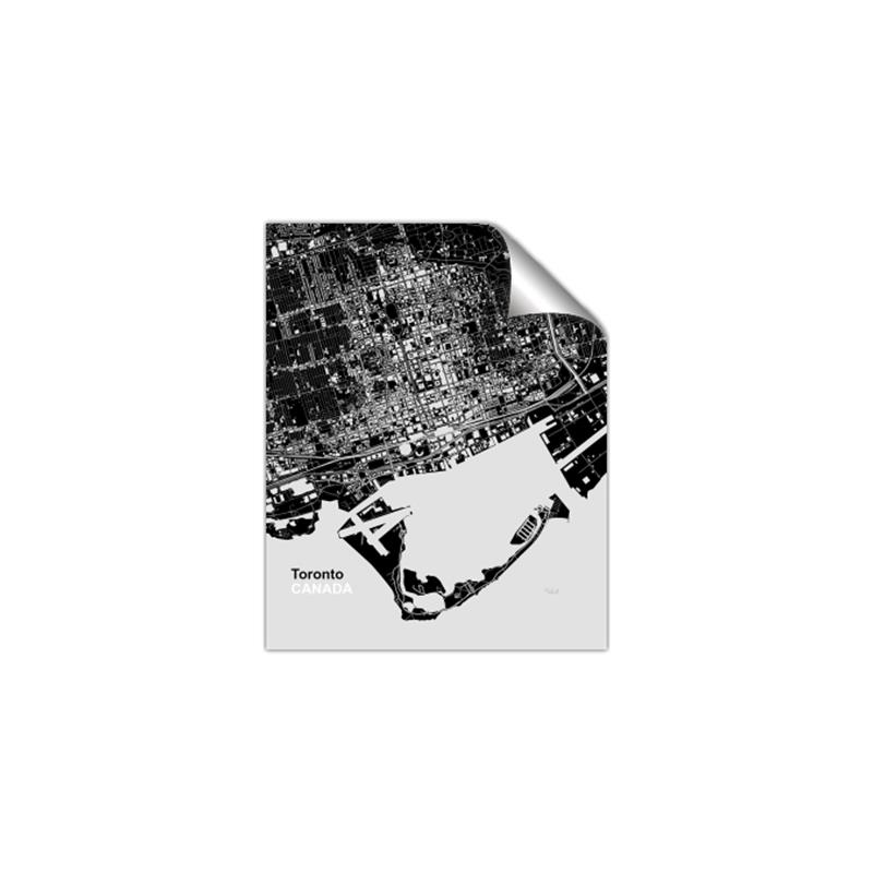 Picture of Toronto B& W _GroupedProduct_Rectangle_Portrait_Unframed_Print_Only_