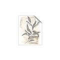 Picture of Antiqued Leaves I _GroupedProduct_Rectangle_Portrait_Unframed_Print_Only_