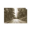 Picture of Foggy Straight Redwood Highway _GroupedProduct_Rectangle_Landscape_Photography _GroupedProduct_Rectangle_Landscape_Unframed_Print_Only_