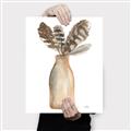 Picture of Feathers in a Vase II _GroupedProduct_Rectangle_Portrait_Canvas_
