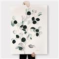 Picture of Watercolor Leaves I _GroupedProduct_Rectangle_Portrait_Canvas_